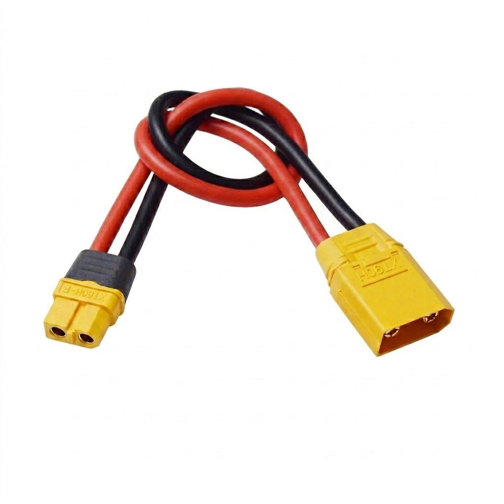 xt90 yellow connector extension cable l100mm 12awg silicone wire for power systems (copy) xt90 yellow connector extension cable l100mm 12awg silicone wire for power systems (copy)
