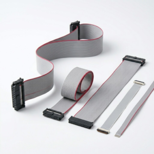 1.27mm pitch grey flat ribbon cable | 28 awg idc wire harness for consumer electronics (copy)