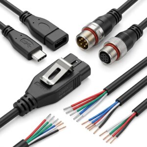 premium 5 pin waterproof connector pigtail cable | 22 awg for e bikes & micro mobility (copy)