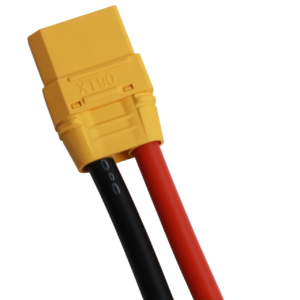 xt90 connector extension cable l100mm 12awg high temperature silicone wire with tinned ends for rc battery