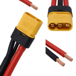heavy duty ec5 female connector with 10 awg silicone wire for automotive jump starters (copy)