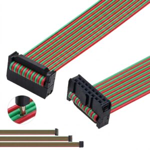 10 pin single row to dual row wire harness | multi color cable for arcade & gaming machines (copy)