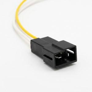 red & green alternating idc ribbon cable | custom 28 awg wire harness for custom pcba prototyping (copy)