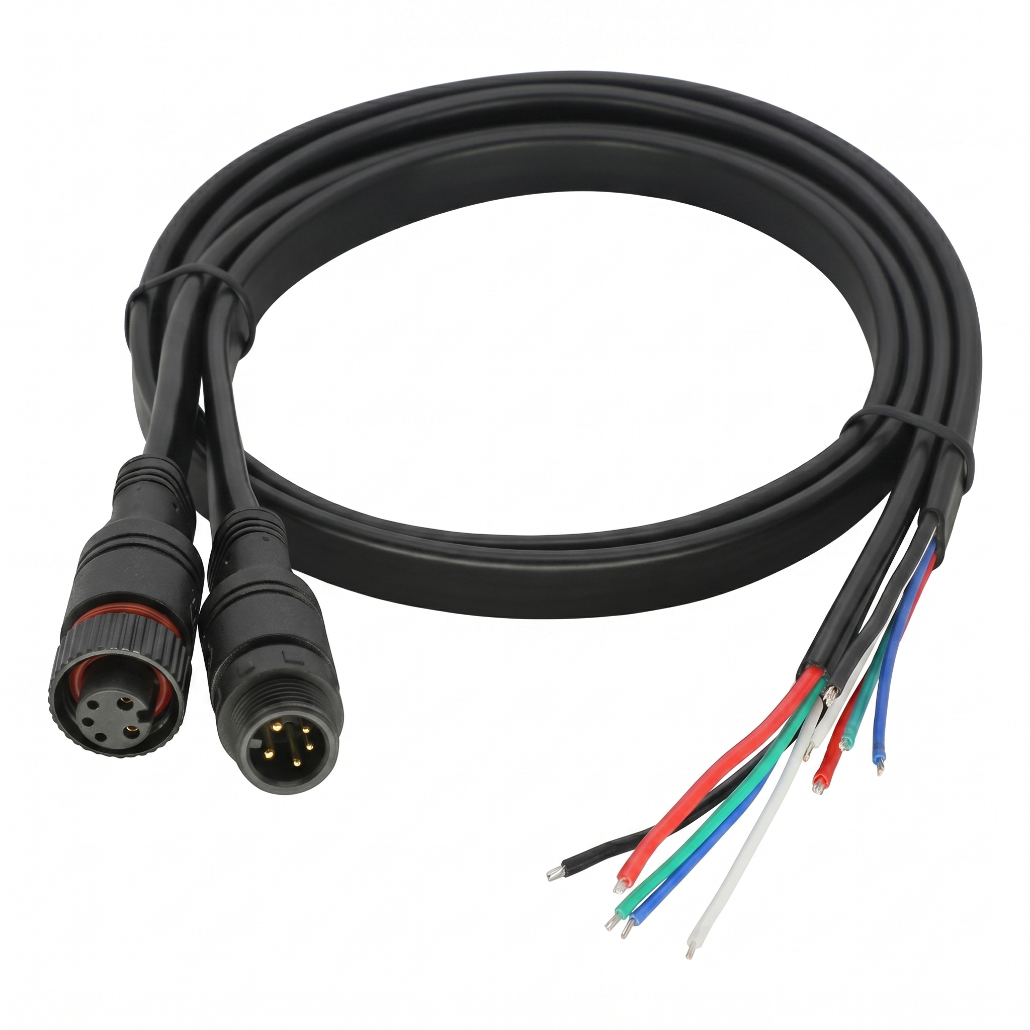 premium 5 pin waterproof connector pigtail cable | 22 awg for e bikes & micro mobility premium 5 pin waterproof connector pigtail cable | 22 awg for e bikes & micro mobility