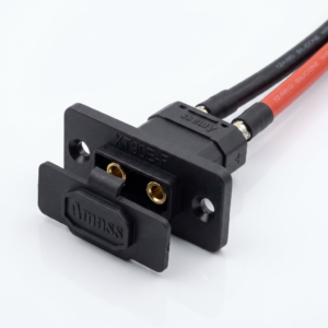 xt90 yellow connector extension cable l100mm 12awg silicone wire for power systems