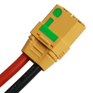 xt90s f anti spark connector pigtail with 10awg silicone wire 120mm tinned ends