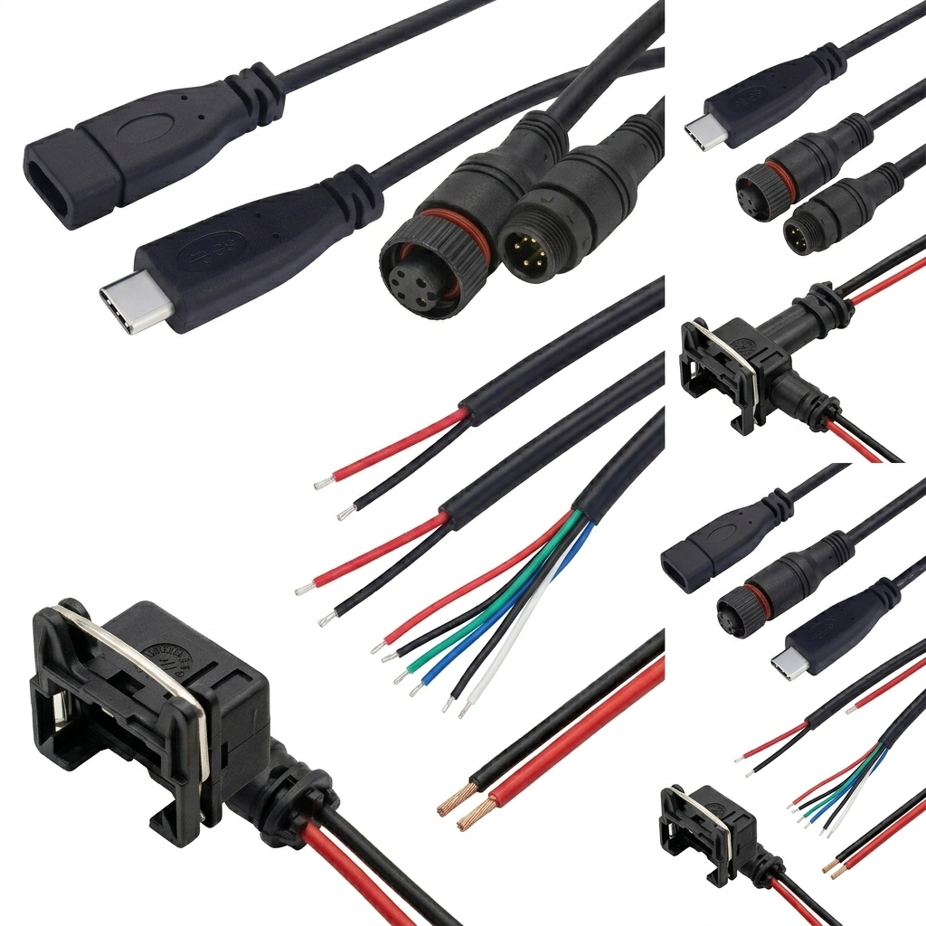 automotive tail light wiring harness | braided socket cable assembly for trailers & towing vehicles (copy) automotive tail light wiring harness | braided socket cable assembly for trailers & towing vehicles (copy)