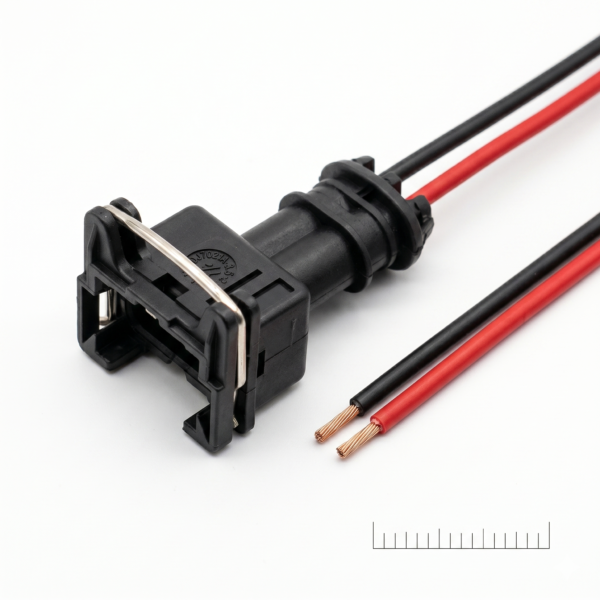 automotive tail light wiring harness | braided socket cable assembly for trailers & towing vehicles (copy)