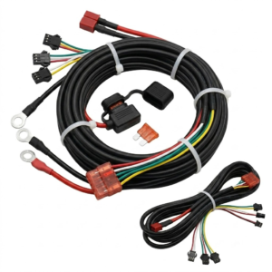 quick release 2 way auto wire harness with metal spring clip | 18 awg (copy)
