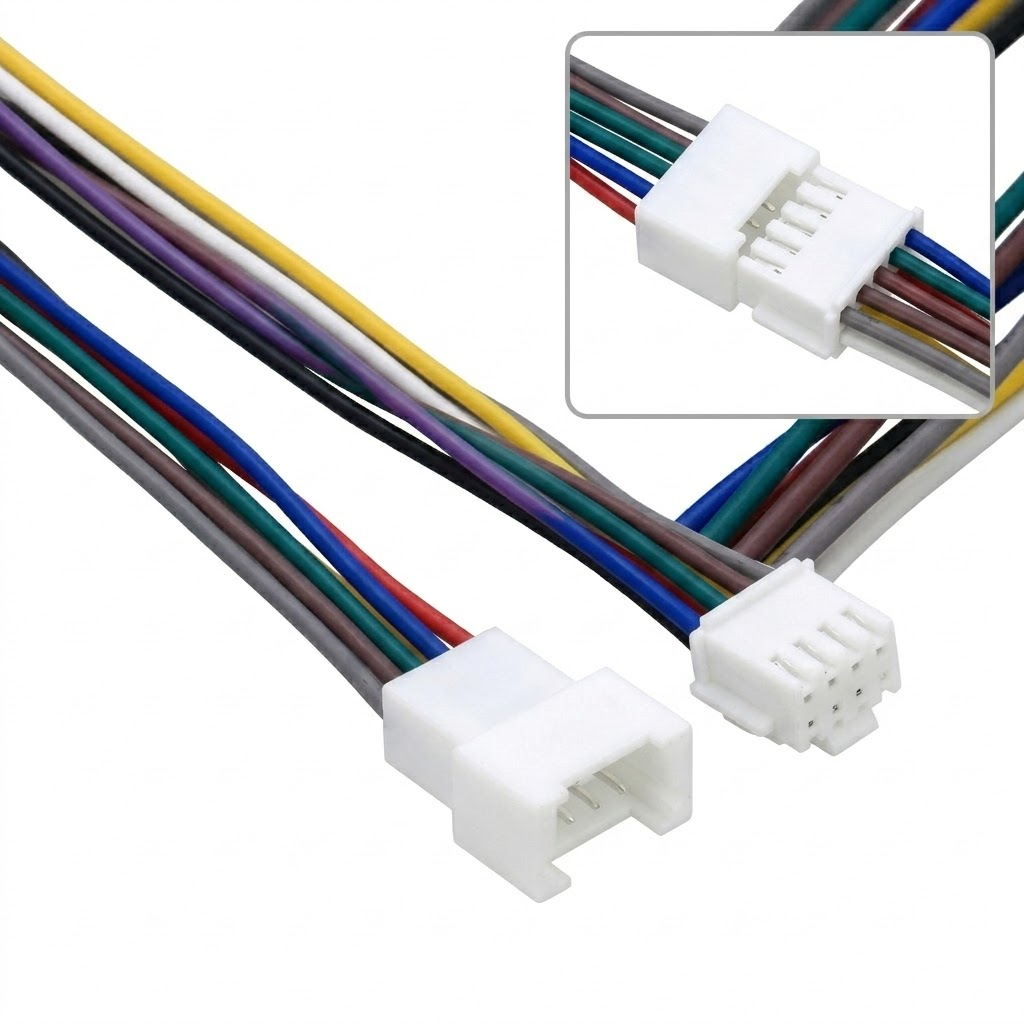 4 pin jst sm style connector wire harness | rgb led strip cable for led lighting systems (copy) 4 pin jst sm style connector wire harness | rgb led strip cable for led lighting systems (copy)