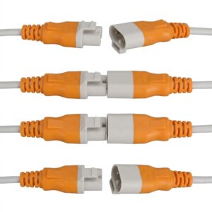 locking LED power extension cable