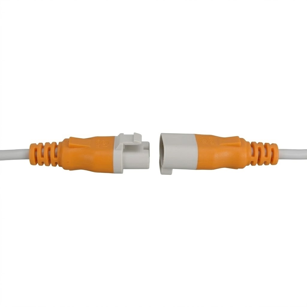 locking LED power extension cable locking LED power extension cable