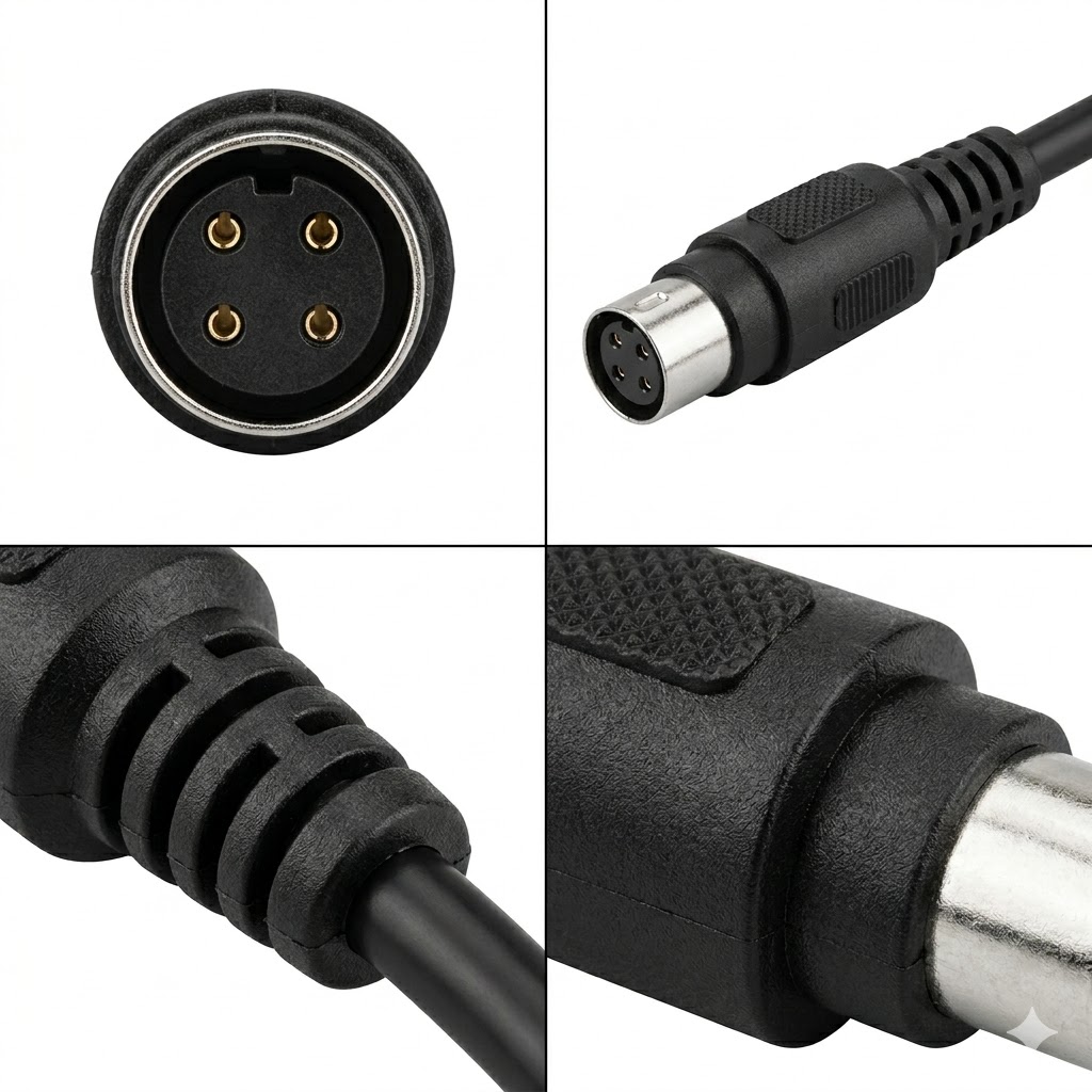 PS/2 Male to Female Extension Cable – 6-Pin Mini-DIN Black PS/2 Male to Female Extension Cable with 6-Pin Mini-DIN Connectors and PVC Jacket
